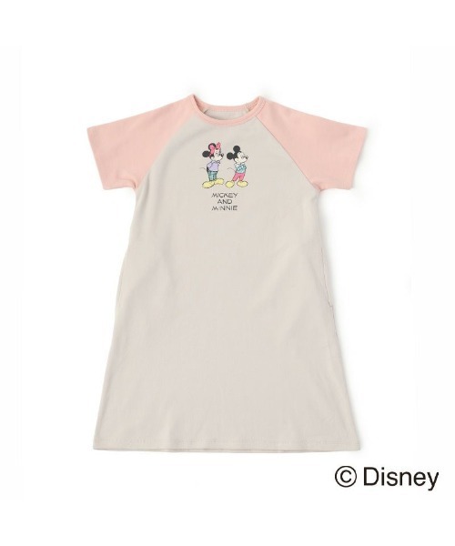 AJUGA.（アジュガ）の「KIDS One-piece Baby Pink【AJUGA.ディズニーコレクション】（ワンピース・キッズ・ピンク・90cm/110cm/100cm/120cm）」の2枚目の写真