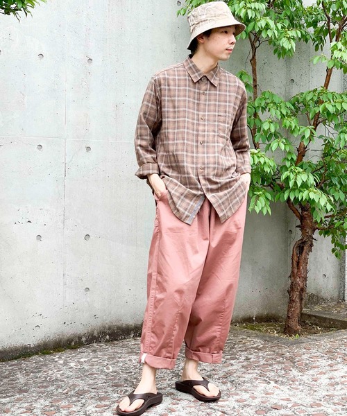 Johnbull（ジョンブル）の「＜直営店・WEB限定＞ラウンドパンツ（チノパンツ・メンズ・ブルーグリーン/ピンク/グレー・MEDIUM/SMALL/LARGE）」の13枚目の写真