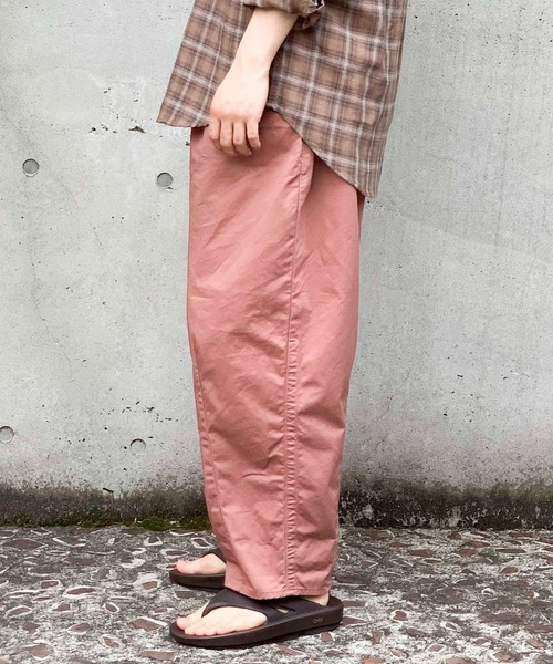 Johnbull（ジョンブル）の「＜直営店・WEB限定＞ラウンドパンツ（チノパンツ・メンズ・ブルーグリーン/ピンク/グレー・MEDIUM/SMALL/LARGE）」の4枚目の写真