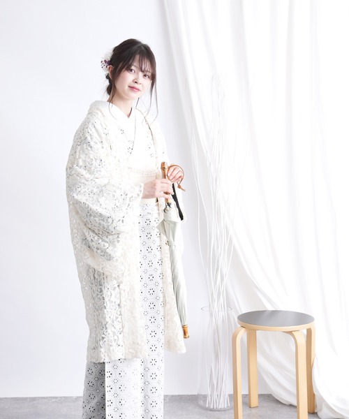 utatane（ウタタネ）の「羽織 レース ニコアンティーク 日本製（着物