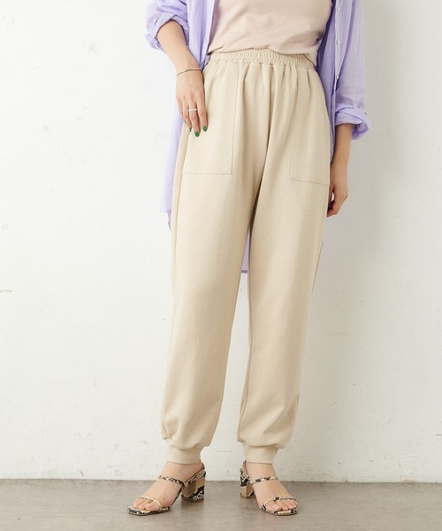 Omekashi（オメカシ）の「スウェットパンツ（スウェットパンツ・レディース・ベージュ/チャコールグレー・FREE）」の21枚目の写真
