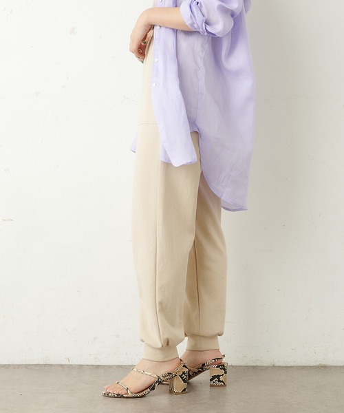 Omekashi（オメカシ）の「スウェットパンツ（スウェットパンツ・レディース・ベージュ/チャコールグレー・FREE）」の11枚目の写真