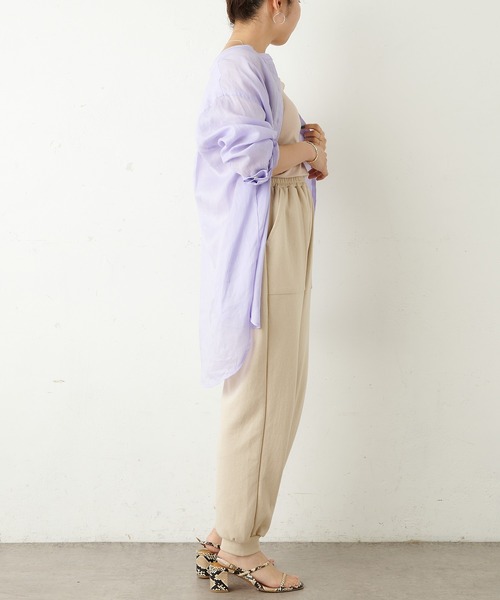 Omekashi（オメカシ）の「スウェットパンツ（スウェットパンツ・レディース・ベージュ/チャコールグレー・FREE）」の19枚目の写真