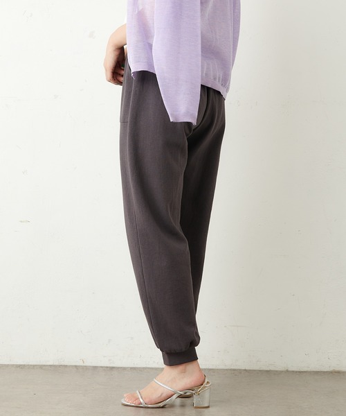 Omekashi（オメカシ）の「スウェットパンツ（スウェットパンツ・レディース・ベージュ/チャコールグレー・FREE）」の7枚目の写真
