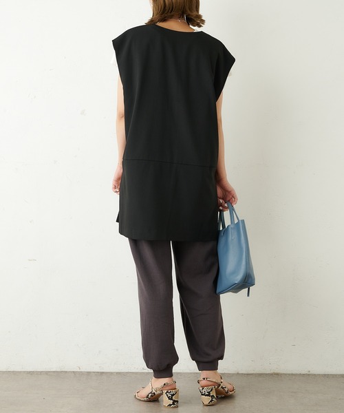 Omekashi（オメカシ）の「スウェットパンツ（スウェットパンツ・レディース・ベージュ/チャコールグレー・FREE）」の5枚目の写真