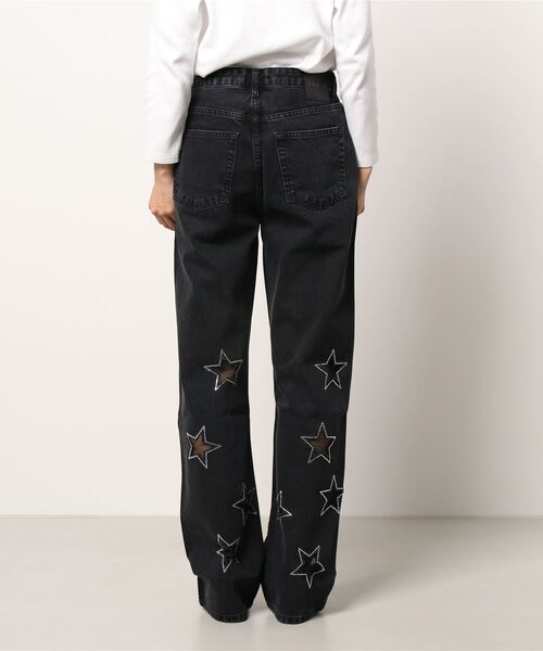 Desigual（デシグアル）の「グリッター星柄 スリムジーンズ（デニムパンツ・レディース・ブルー・2L/3L/SS/S/M/L）」の3枚目の写真