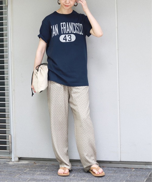 SLOBE IENA(スローブイエナ)の「【Champion / チャンピオン】 SAN FRANCISCO SHORT SLEEVE Tシャツ◆【洗濯機洗い可】(Tシャツ/カットソー・レディース・チャコールグレー/ネイビー・FREE)」の19枚目の写真