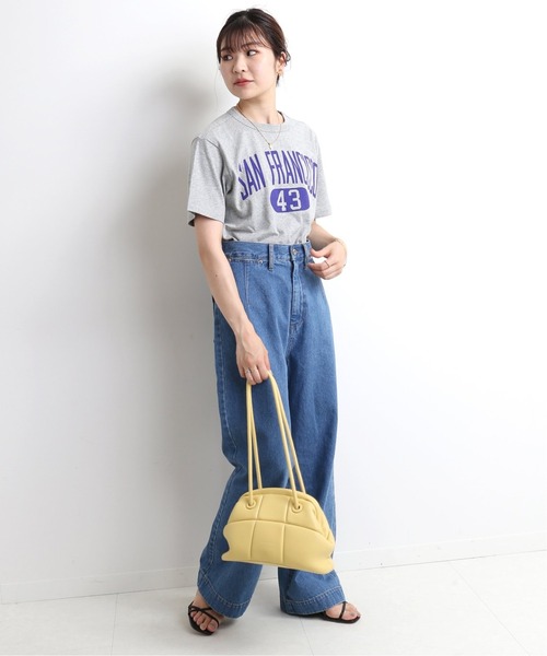 SLOBE IENA(スローブイエナ)の「【Champion / チャンピオン】 SAN FRANCISCO SHORT SLEEVE Tシャツ◆【洗濯機洗い可】(Tシャツ/カットソー・レディース・チャコールグレー/ネイビー・FREE)」の15枚目の写真