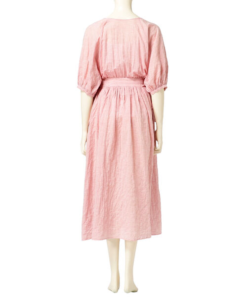 merrier BEAMS(メリアビームス)の「nanadecor / コスモス カシュクール ドレス 21(マタニティ対応)(マタニティウェア/グッズ・レディース・ピンク・ONE SIZE)」の8枚目の写真