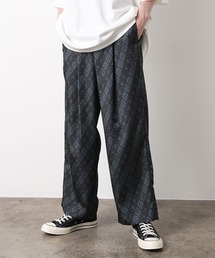 JUNRED | バティックプリントワイドパンツ(その他パンツ)