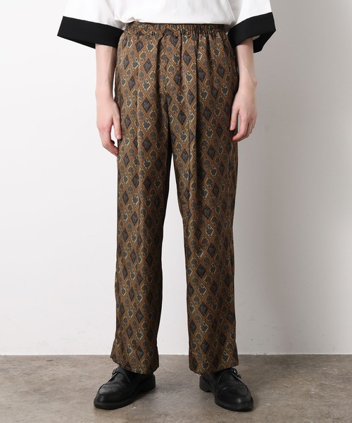 JUNRED（ジュンレッド）の「バティックプリントワイドパンツ（その他パンツ・メンズ・ブラック/ベージュ・S/M/L）」の14枚目の写真