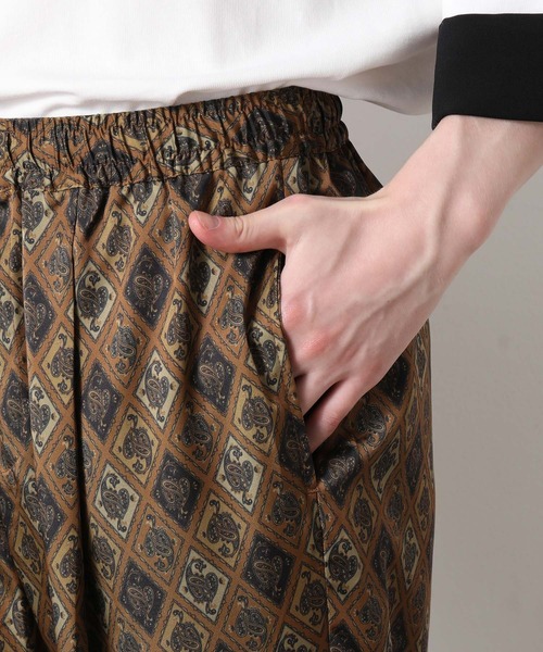 JUNRED（ジュンレッド）の「バティックプリントワイドパンツ（その他パンツ・メンズ・ブラック/ベージュ・S/M/L）」の18枚目の写真