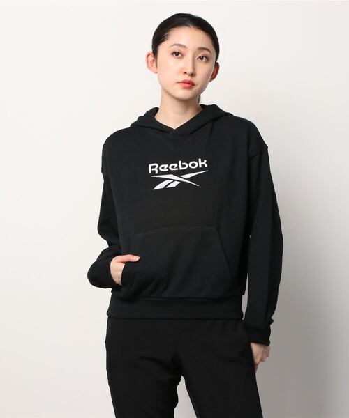 Reebok(リーボック)の「クラシックス ビッグロゴ フーディー / Classics Big Logo Hoodie(パーカー・レディース・ブラック/オフホワイト・SMALL/MEDIUM/LARGE/X-LARGE)」の10枚目の写真