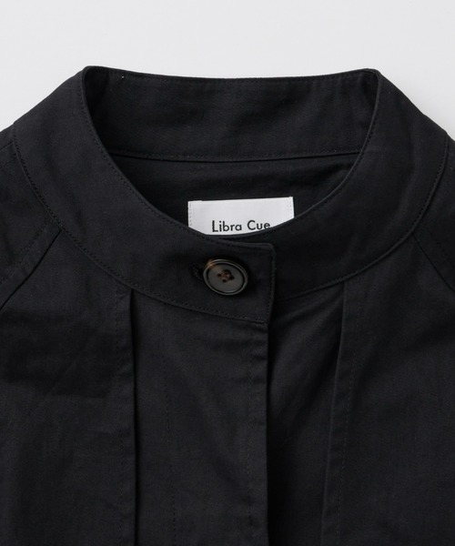 Libra Cue(リブラ キュー)の「”ガンパッチロングコート” オンオフどちらのスタイリングにも使える、春秋2シーズンコート(トレンチコート・レディース・ブラック/ベージュ・FREE)」の11枚目の写真