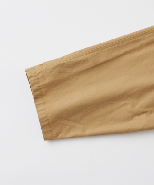 Libra Cue(リブラ キュー)の「”ガンパッチロングコート” オンオフどちらのスタイリングにも使える、春秋2シーズンコート(トレンチコート・レディース・ブラック/ベージュ・FREE)」の5枚目の写真