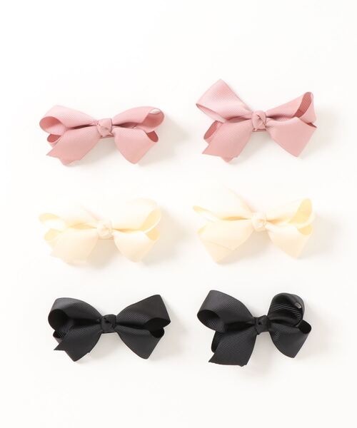 Catherine Cottage（キャサリンコテージ）の「グログランヘアクリップ【3色6個セット】（バレッタ/ヘアクリップ・キッズ・A/B/D/C/E・FREE）」の13枚目の写真