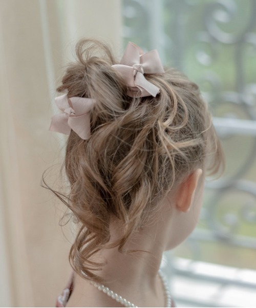 Catherine Cottage（キャサリンコテージ）の「グログランヘアクリップ【3色6個セット】（バレッタ/ヘアクリップ・キッズ・A/B/D/C/E・FREE）」の19枚目の写真