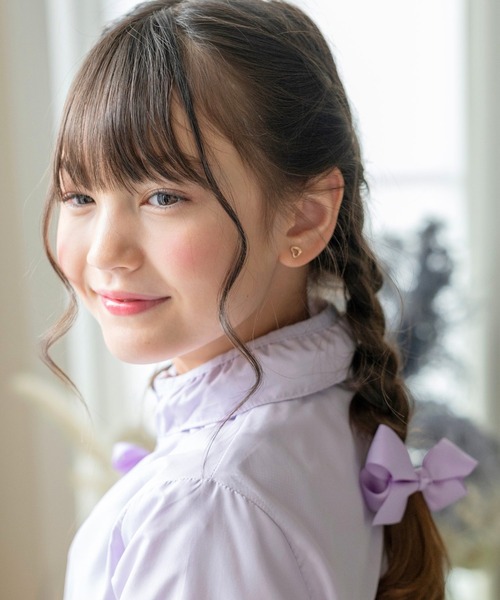 Catherine Cottage（キャサリンコテージ）の「グログランヘアクリップ【3色6個セット】（バレッタ/ヘアクリップ・キッズ・A/B/D/C/E・FREE）」の21枚目の写真