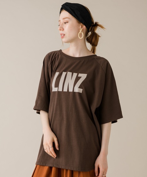 CLOCHE(クロシェ)の「CLOCHE 2wayプルオーバー(Tシャツ/カットソー・レディース・ブラック/ブラウン・FREE)」の1枚目の写真