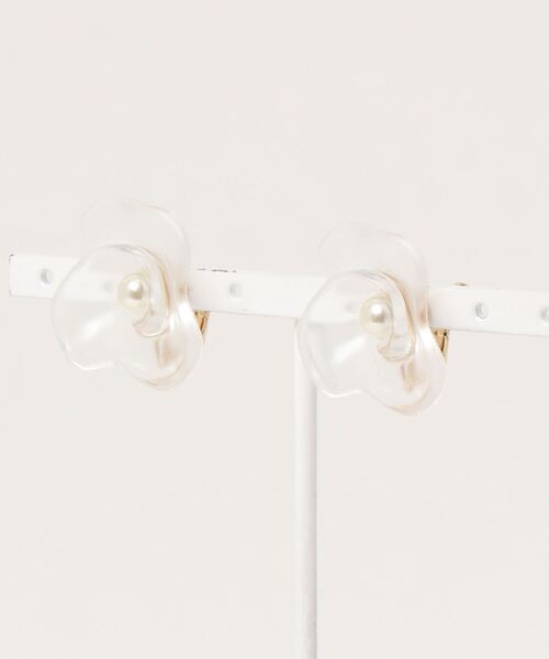 natural couture（ナチュラルクチュール）の「クリアイヤリング（イヤリング・レディース・その他1/その他2/その他5/その他3/その他4・FREE）」の3枚目の写真