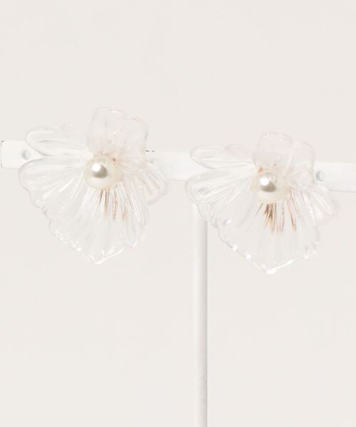 natural couture（ナチュラルクチュール）の「クリアイヤリング（イヤリング・レディース・その他1/その他2/その他5/その他3/その他4・FREE）」の5枚目の写真