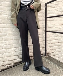 CIAOPANIC | カラーセンタープレスフレアパンツ(スラックス)