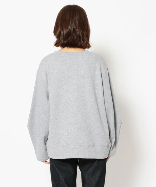 ottod'Ame（オットダム）の「ottod'Ame/オットダム/LOVEトップス（スウェット・レディース・グレー・SMALL）」の3枚目の写真