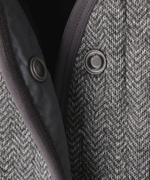 Grand PARK（グランドパーク）の「裏ファー素材　ノーカラーカーデ（カーディガン/ボレロ・レディース・チャコールグレー/グレー系その他/ネイビー系1・FREE）」の13枚目の写真