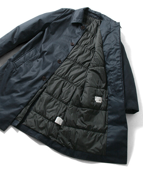 URBAN RESEARCH(アーバンリサーチ)の「NANGA×URiD SOUTIEN COLLAR DOWN COAT(ダウンジャケット/コート・メンズ・ブラック/ネイビー/ベージュ・MEDIUM/LARGE)」の13枚目の写真