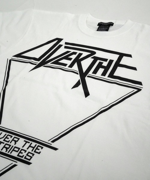OVER THE STRIPES（オーバーザストライプス）の「OVER THE STRiPES オーバーザストライプス INVERTED TRIANGLE TEE Tシャツ（Tシャツ/カットソー・メンズ・ホワイト/チャコールグレー/ブラック・MEDIUM/LARGE/X-LARGE）」の10枚目の写真
