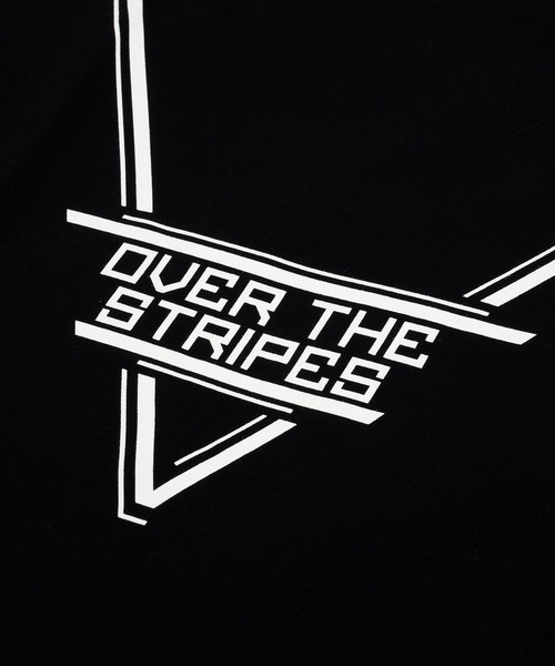 OVER THE STRIPES（オーバーザストライプス）の「OVER THE STRiPES オーバーザストライプス INVERTED TRIANGLE TEE Tシャツ（Tシャツ/カットソー・メンズ・ホワイト/チャコールグレー/ブラック・MEDIUM/LARGE/X-LARGE）」の13枚目の写真