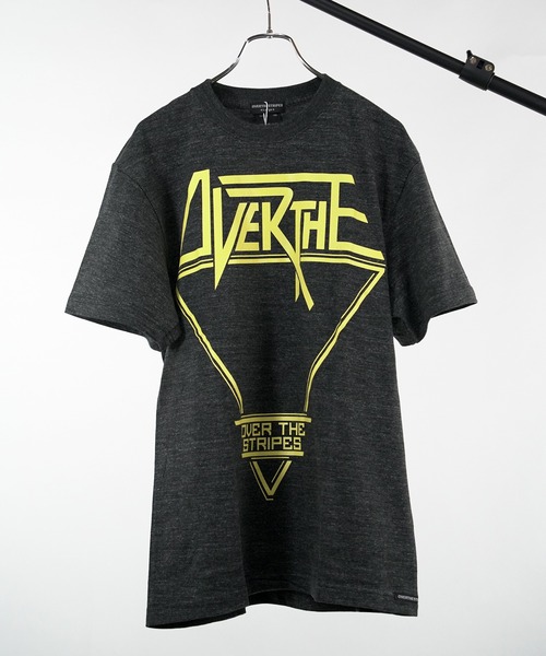 OVER THE STRIPES（オーバーザストライプス）の「OVER THE STRiPES オーバーザストライプス INVERTED TRIANGLE TEE Tシャツ（Tシャツ/カットソー・メンズ・ホワイト/チャコールグレー/ブラック・MEDIUM/LARGE/X-LARGE）」の17枚目の写真
