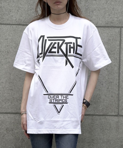 OVER THE STRIPES（オーバーザストライプス）の「OVER THE STRiPES オーバーザストライプス INVERTED TRIANGLE TEE Tシャツ（Tシャツ/カットソー・メンズ・ホワイト/チャコールグレー/ブラック・MEDIUM/LARGE/X-LARGE）」の21枚目の写真