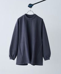 Lui's | ウォッシャブルバックドレープクルーネック(スウェット)