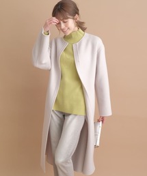 新品✨アプワイザーリッシェ✨ノーカラーリバーコート✨可愛く