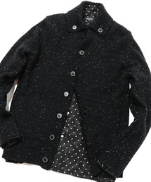 MEN'S BIGI | 7G バスケット編みニットカーディガン(ニット/セーター)