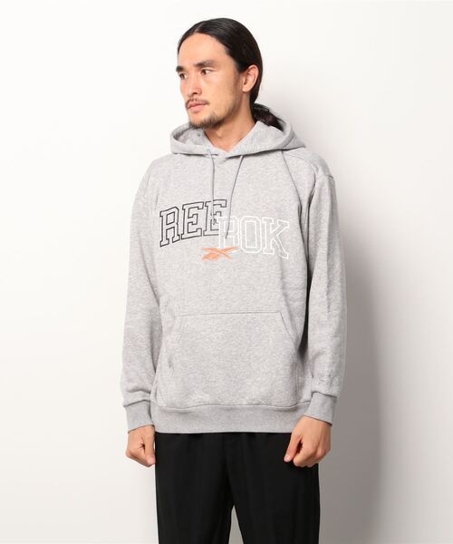 Reebok（リーボック）の「クラシックス バスケットボール フーディー / Classics Basketball Hoodie（パーカー・メンズ・ブラック/ヘザーグレー・X-SMALL/LARGE/MEDIUM/X-LARGE/SMALL/XX-LARGE/XXX-LARGE）」の11枚目の写真