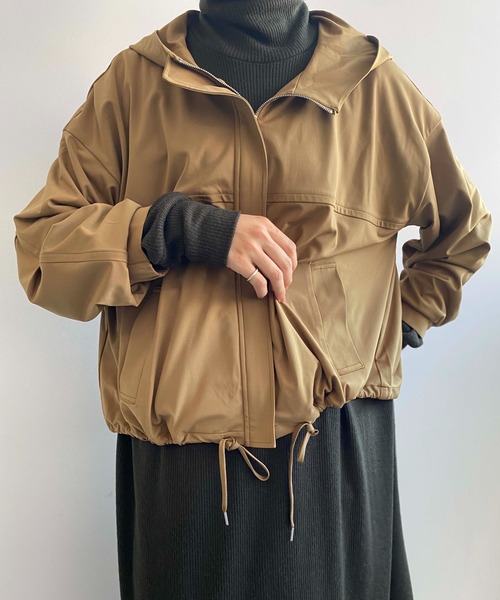 ショート丈 ジャケット アウター Store Leswel レスウェル のマウンテンパーカー ショート丈 Leswel レスウェル のファッション マウンテンパーカー マウンテンパーカー