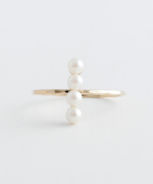 JewCas（ジュアキャス）の「JewCas modern metal - ３連シンプル パール リング[JC3997]（リング・レディース・ゴールド/シルバー・FREE）」の15枚目の写真