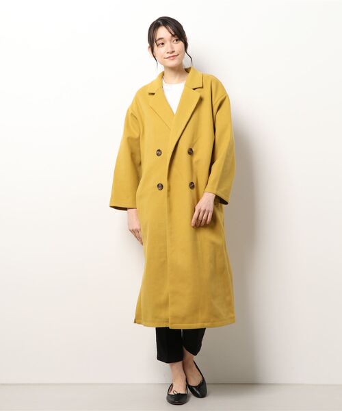 CECIL McBEE（セシルマクビー）の「ニットモッサロングコート（その他 