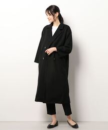 CECIL McBEE | ニットモッサロングコート(その他アウター)
