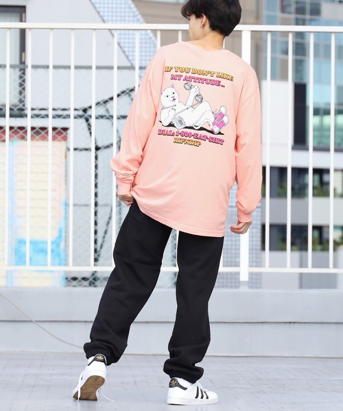 リップンディップ RIPNDIP ロンT Mサイズ BEAUTIFUL MOUNTAIN 白 既に国内外で在庫薄！ Amazon | [RIPNDIP] リップンディップ ロングTシャツ Mサイズ