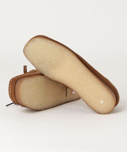Clarks（クラークス）の「CLARKS　ワラビー 26155518（ブーツ・レディース・ブラウン・25.5/28/26.5/25/24.5/24/26/27.5/27）」の3枚目の写真