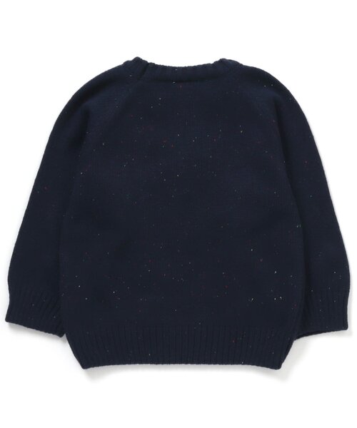 PEANUTS（ピーナッツ）の「PEANUTS モチーフニット(スヌーピー)（ニット/セーター・キッズ・ネイビー/キナリ・120/90/100/80/110/130）」の6枚目の写真