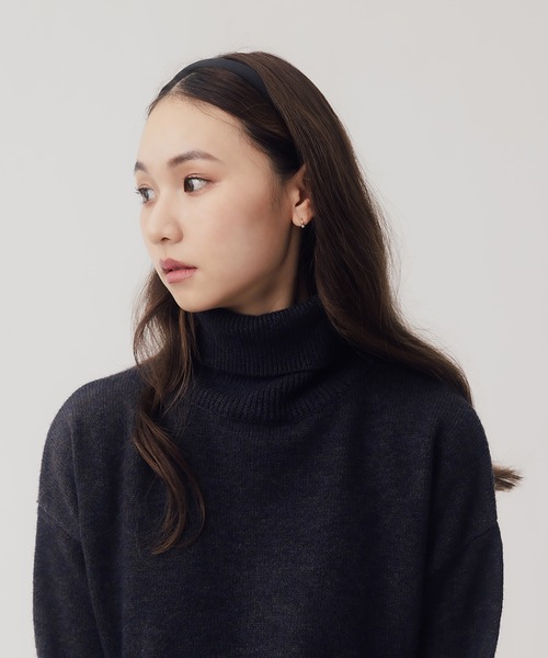 RANDEBOO（ランデブー）の「3way wool knit set（ワンピース・レディース・チャコールグレー/ベージュ・FREE）」の12枚目の写真