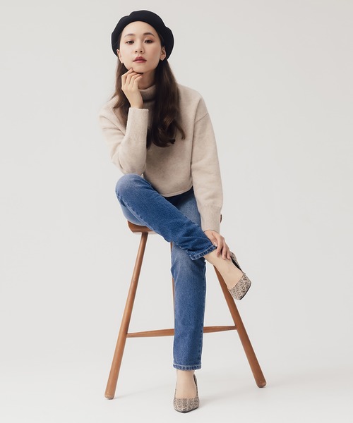 RANDEBOO（ランデブー）の「3way wool knit set（ワンピース・レディース・チャコールグレー/ベージュ・FREE）」の11枚目の写真