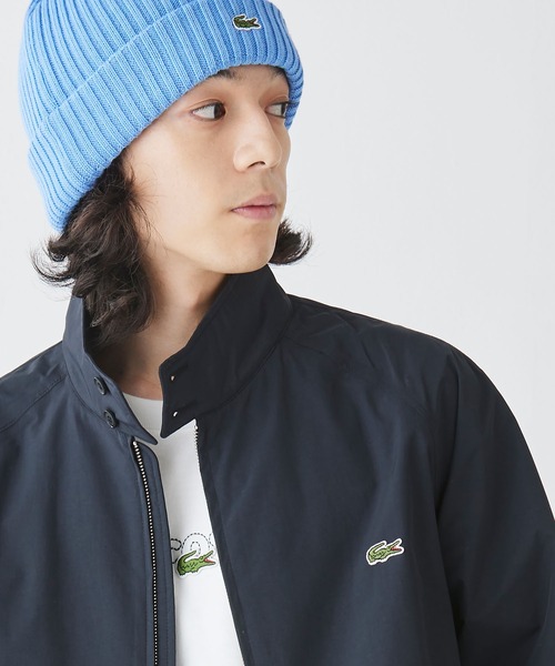【極美品】Lacoste ラコステ ブルゾン スイングトップ MA-1 2.5レイヤースイングトップ スタンドジップジャケット