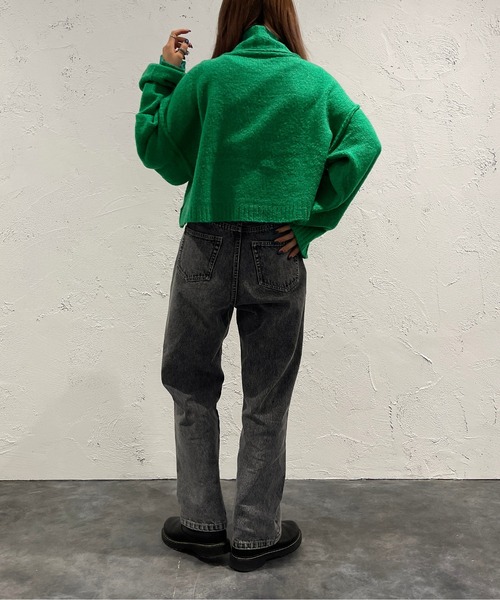 apres jour mignon(アプレジュールミニョン)の「ミックスタートルニット【ZOZOTOWN限定アイテム】(ニット/セーター・レディース・パープル/グリーン/ブラック系その他/ブルー系その他・X-LARGE/フリー)」の20枚目の写真