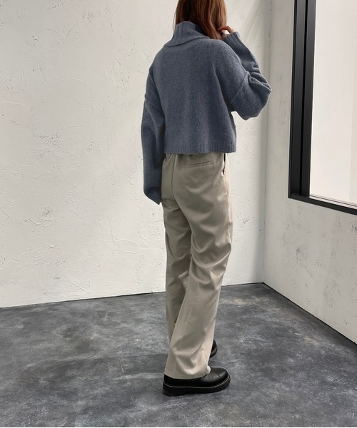 apres jour mignon(アプレジュールミニョン)の「ミックスタートルニット【ZOZOTOWN限定アイテム】(ニット/セーター・レディース・パープル/グリーン/ブラック系その他/ブルー系その他・X-LARGE/フリー)」の15枚目の写真