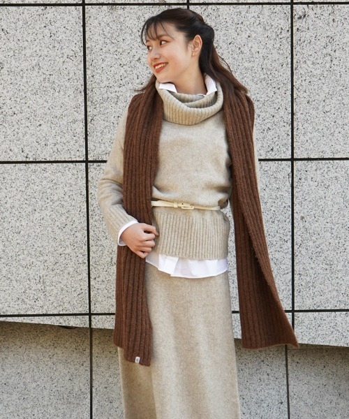 Banana Republic（バナナリパブリック）の「ソフト リブマフラー